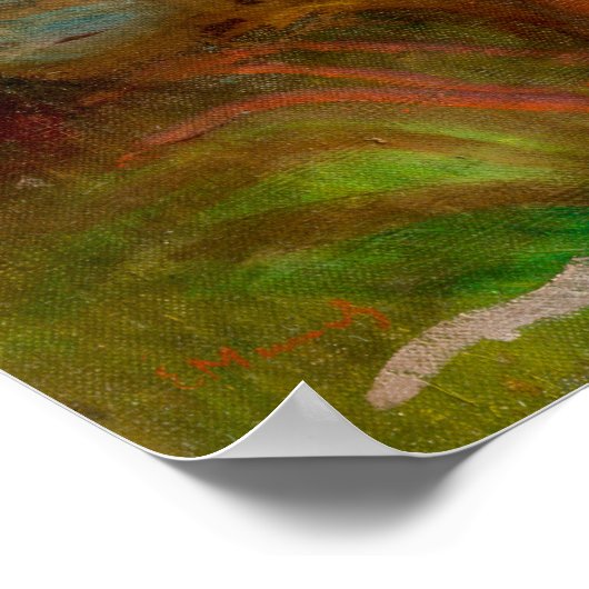 Tanzen an der Küste | Edvard Munch | Poster (Ecke)