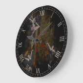 Tanzen auf dem Balkon Vignette Wall Uhr (Winkel)