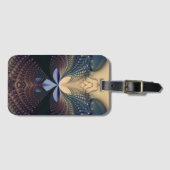 Tanzen auf einem Button - Maßgeschneiderte Gepäckm Gepäckanhänger (Vorderseite (Horizontal))