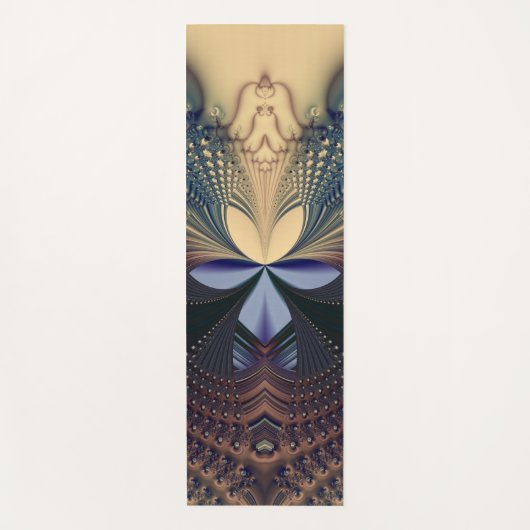 Tanzen auf einem Button - Yoga-Matte Yogamatte (Vorderseite)