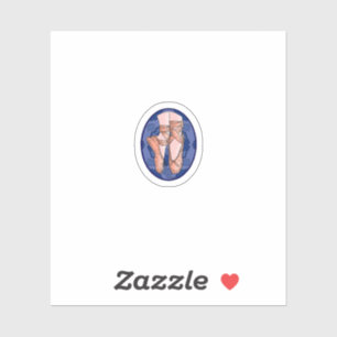 Tanzen auf Freedom Vinyl Sticker