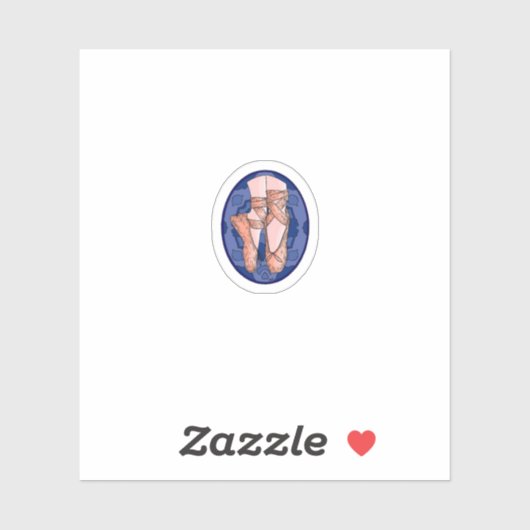 Tanzen auf Freedom Vinyl Sticker (Blatt)