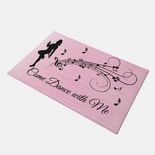 Tanzen auf Hochtouren Fußmatte (Schrägansicht)