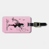 Tanzen auf Hochtouren Gepäckanhänger (Vorderseite horizontal)