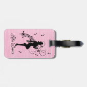 Tanzen auf Hochtouren Gepäckanhänger (Rückseite horizontal)