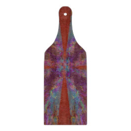 Tanzen auf roten abstrakten Entwurf Schneidebrett