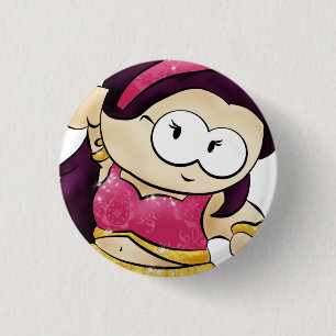 Tanzen-Aussenseiterknopf Button