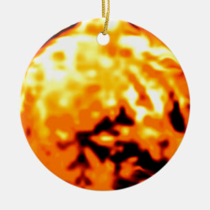 Tanzen-Ball-GoldTransp MUSEUM Zazzle Geschenke Keramik Ornament