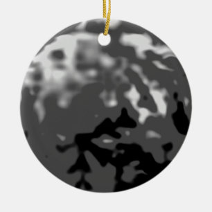Tanzen-Ball-graue Rot-Transport-MUSEUM Zazzle Keramikornament