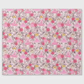 Tanzen Ballerinas Wrapping Paper Geschenkpapier (Flach)