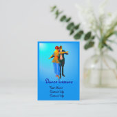 Tanzen-Ballsaal-Hunde Visitenkarte (Stehend Vorderseite)