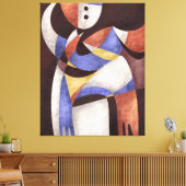 Tanzen Barefoot Leinwanddruck (Insitu (Wohnzimmer))