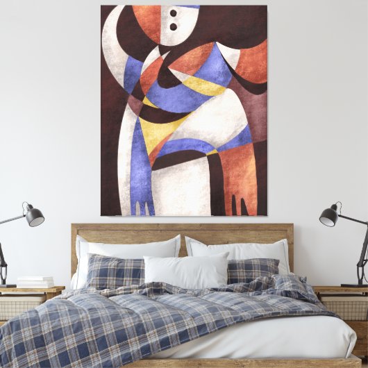 Tanzen Barefoot Leinwanddruck (Insitu (Schlafzimmer))