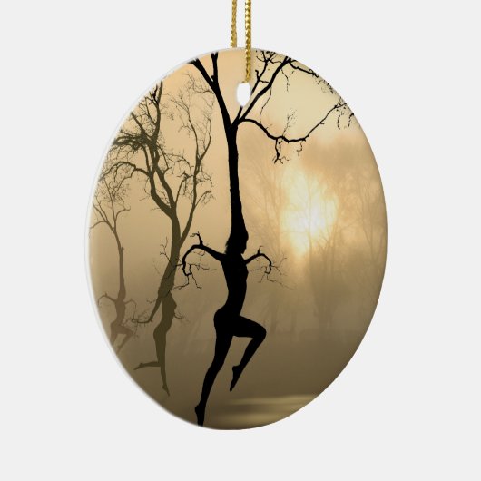 Tanzen-Bäume Keramikornament (Rechts)
