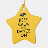 Tanzen beschuht kundengerechtes behalten Ruhe und Keramik Ornament (Links)