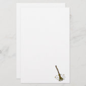 Tanzen-Besen Briefpapier (Vorne/Hinten)