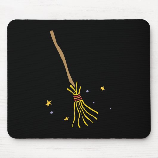 Tanzen-Besen Mousepad (Vorne)