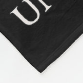 Tanzen bis ich tot bin Weihnachtskelette m Fleecedecke (Ecke)