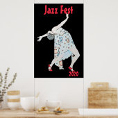 Tanzen bis Jazz 2020 Poster (Küche)
