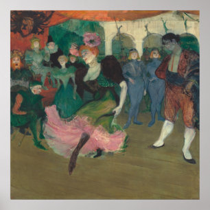 Tanzen Bolero - Toulouse-Lautrec Kunst und Kultur Poster
