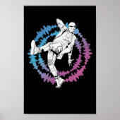 Tanzen Breakdance Beat Poster (Vorne)