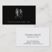 Tanzen Calavera Posada Visitenkarte (Vorne/Hinten)