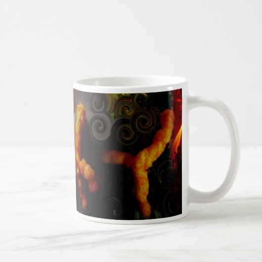 Tanzen Cheetos Kaffeetasse (Rechts)