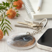 Tanzen Clydesdale Schlüsselanhänger (Vorderseite rechts)