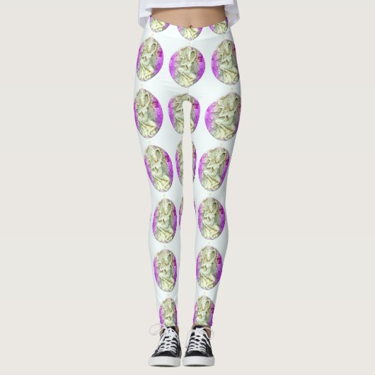 Tanzen dakini Yoga Leggings (Vorderseite)