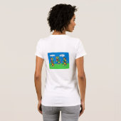 Tanzen-Damen-T - Shirt (Schwarz voll)