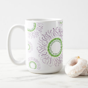 Tanzen-Dankbarkeitmandala-Sonnenblume-Tasse Kaffeetasse