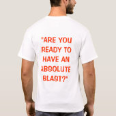 Tanzen Deano T-Shirt (Rückseite)