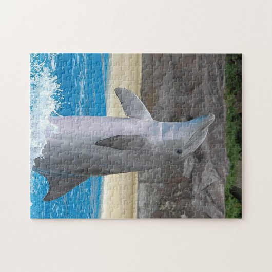 Tanzen-Delphin-Puzzlespiel Puzzle (Horizontal)
