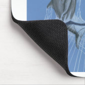 Tanzen-Delphine Mousepad (Ecke)