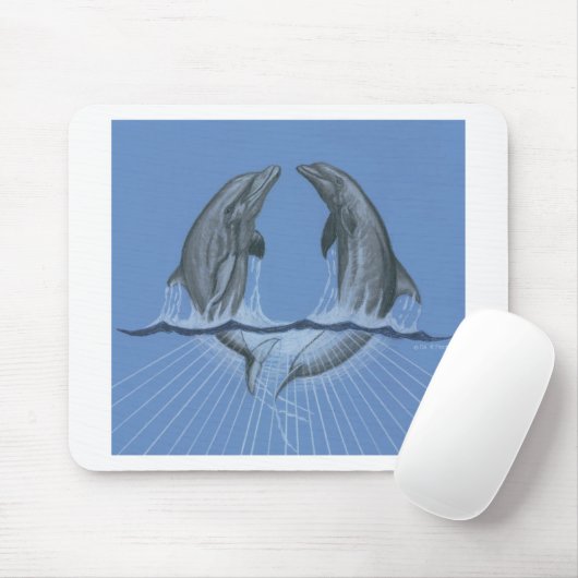 Tanzen-Delphine Mousepad (Mit Mouse)