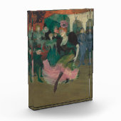 Tanzen des Bolero - Malerei Toulouse-Lautrec Fotoblock (Links)