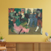 Tanzen des Bolero - Malerei Toulouse-Lautrec Leinwanddruck (Insitu (Wohnzimmer))