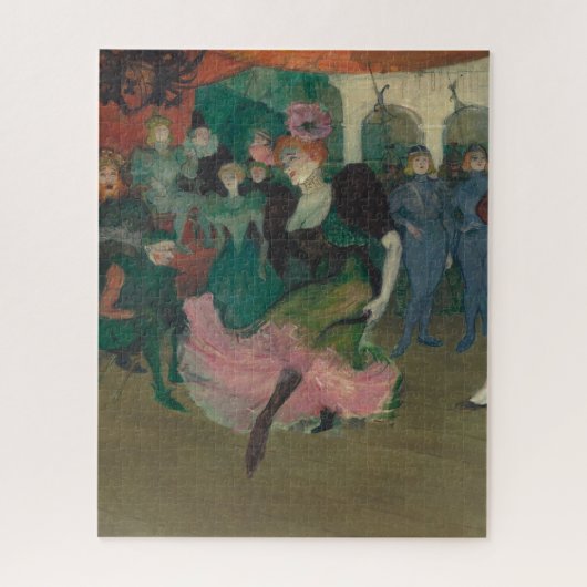 Tanzen des Bolero - Malerei Toulouse-Lautrec Puzzle (Vertikal)
