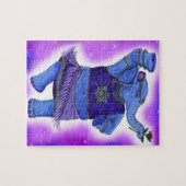 Tanzen-Elefant Puzzle (Horizontal)