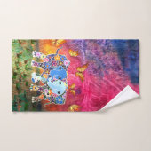 Tanzen-Elefanten Badhandtuch Set (Handtuch)