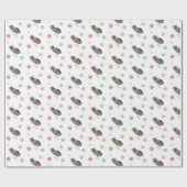 Tanzen Emu Holiday Wrapping Paper Geschenkpapier (Flach)
