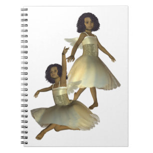 Tanzen-Engels-Notizbuch Notizblock