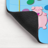 Tanzen-Ferkel:  Wir Liebemusik Mousepad (Ecke)