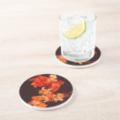 Tanzen Feuervögel Abstrakt Art Sandstone Untersetz Sandstein Untersetzer (Seite)