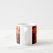 Tanzen Firebird Abstrakt Art Espresso Tasse (Rückseite)