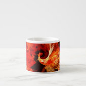 Tanzen Firebird Abstrakt Art Espresso Tasse (Vorderseite)