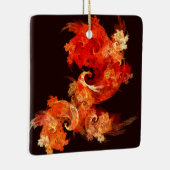 Tanzen Firebird Abstrakt Art Square Keramikornament (Rechts)