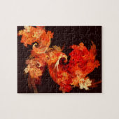 Tanzen Firebirds abstrakte Kunst Puzzle (Horizontal)