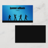 Tanzen-Fitness-Geschäfts-Karten Visitenkarte (Vorne/Hinten)