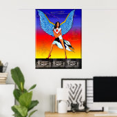 Tanzen für Goodes Poster (Heimbüro)